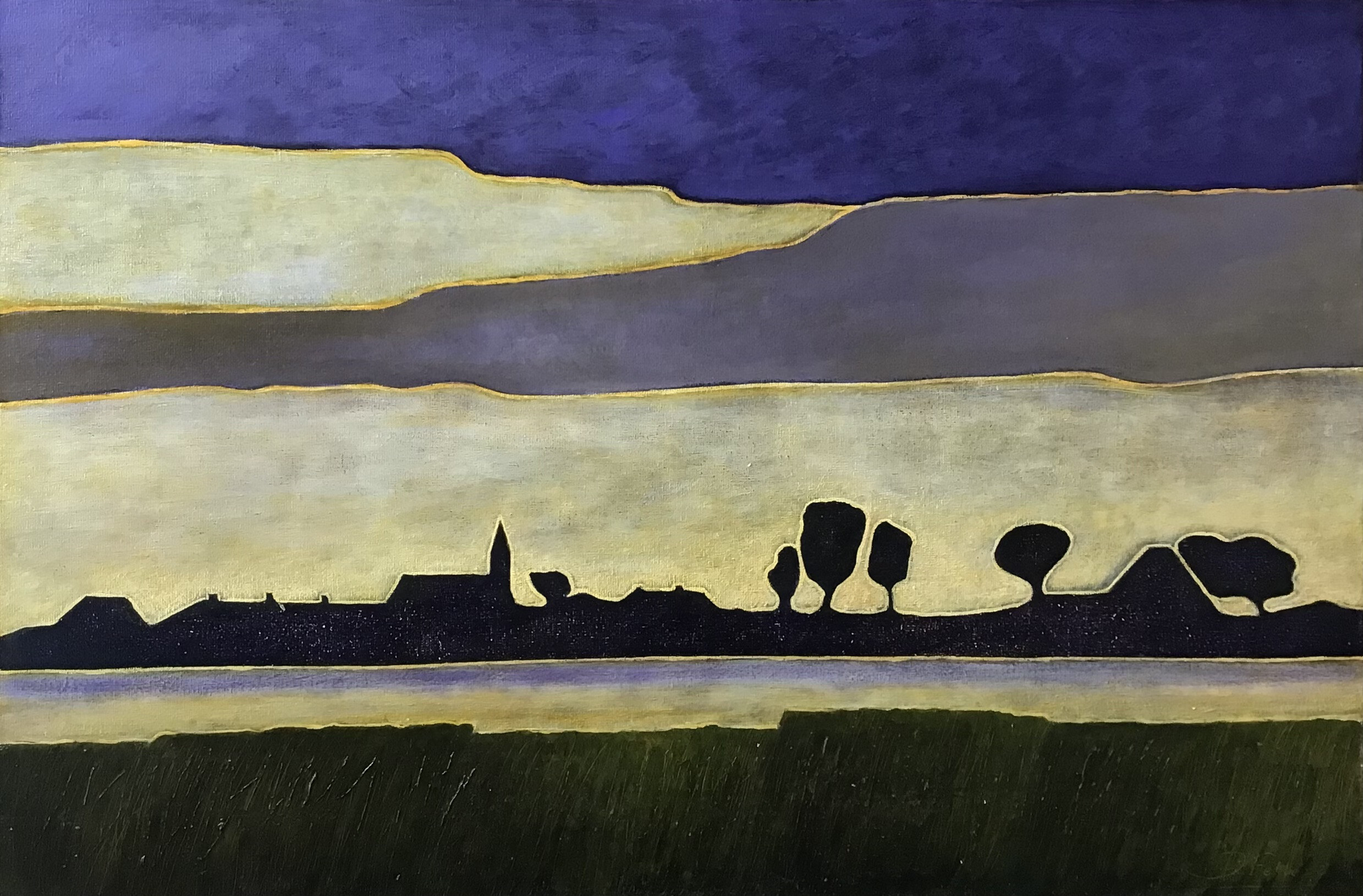Sânfurd · olie / doek 40 x 60 cm