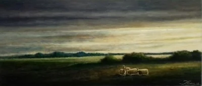 Lâns de Mientwei olie - paneel 20 x 45 · 375,-
