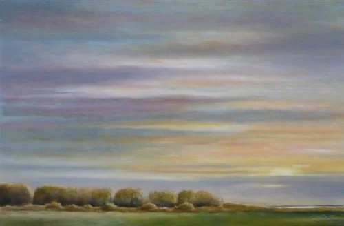Moarnsrea olie op doek 40 x 60 · 495,-